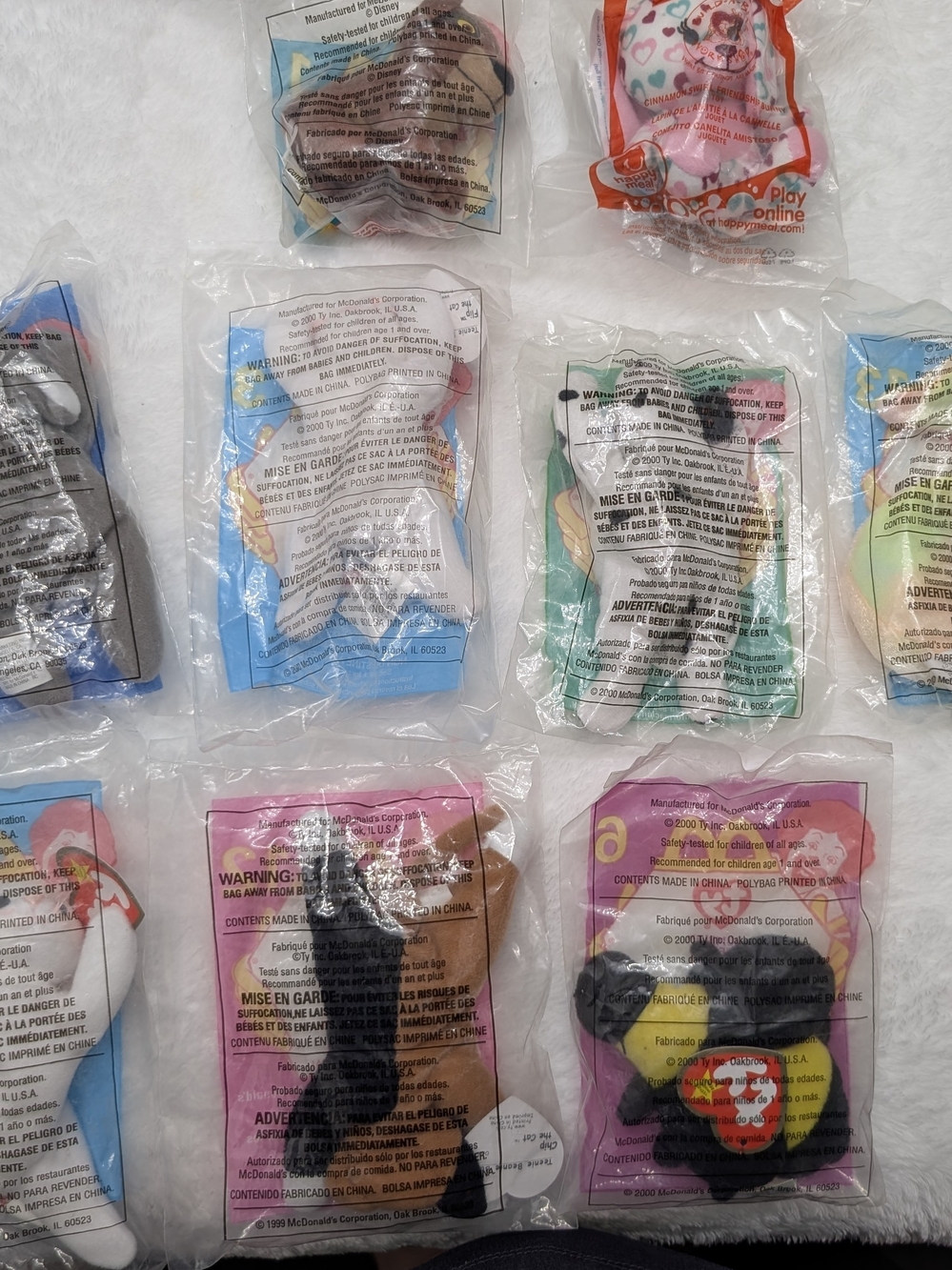 Ty Beanie Babies McDonald's Plush Collector Set - Assorted Colors